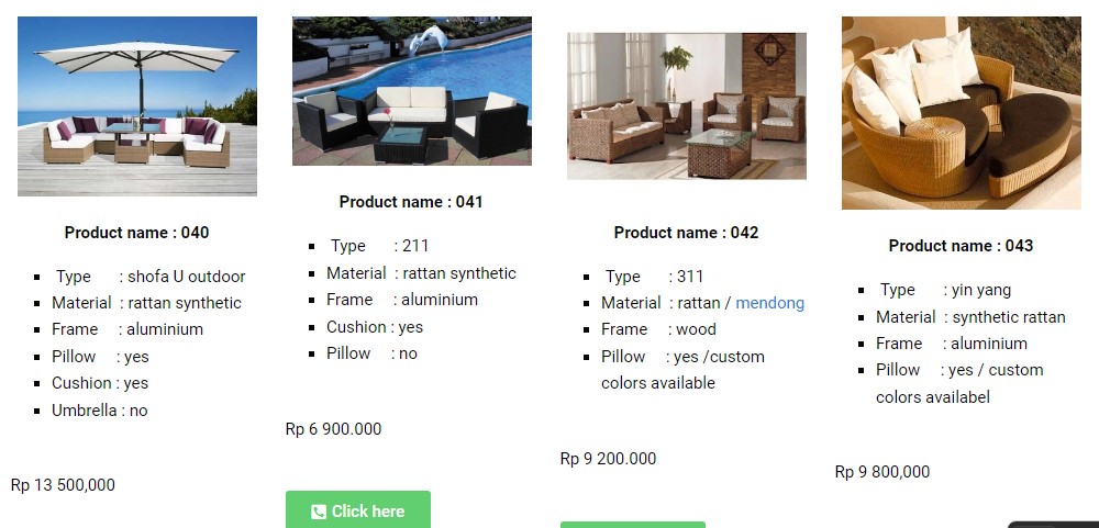 Affordable Synthetic Rattan Furniture from Homylux