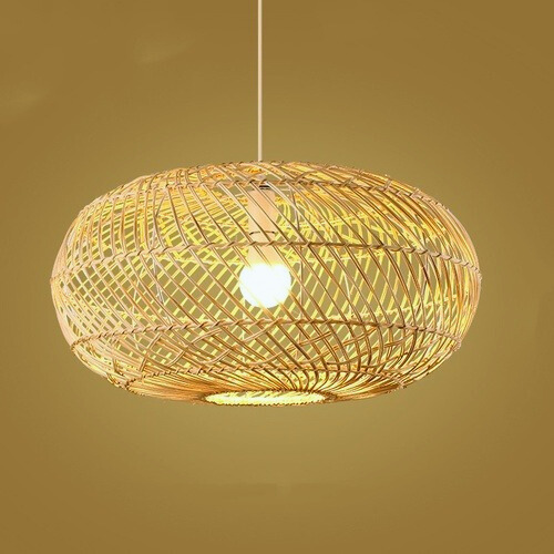 LAMPU ROTAN